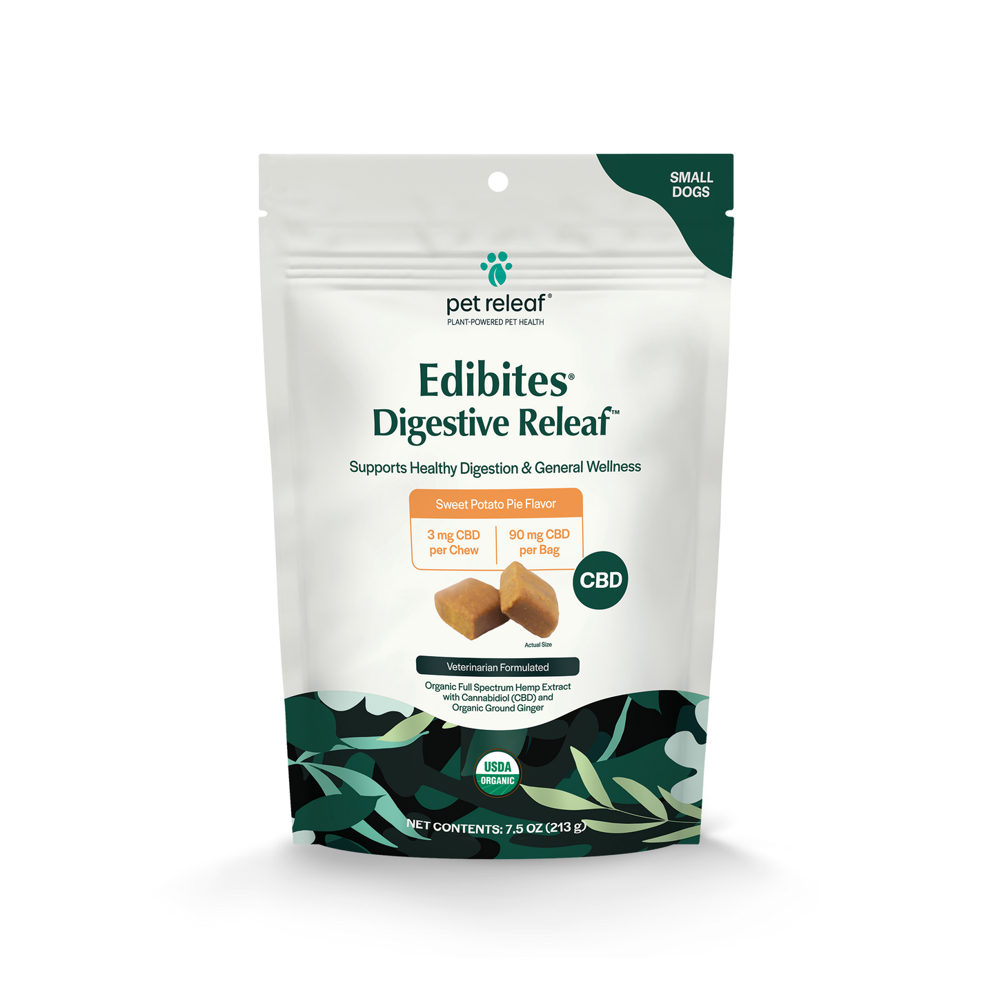 Digestive Releaf Edibites For Small Dogs – Sweet Potato