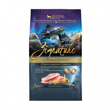 Zignature Limited Ingredient Catfish Formula Dog Food 25lbs