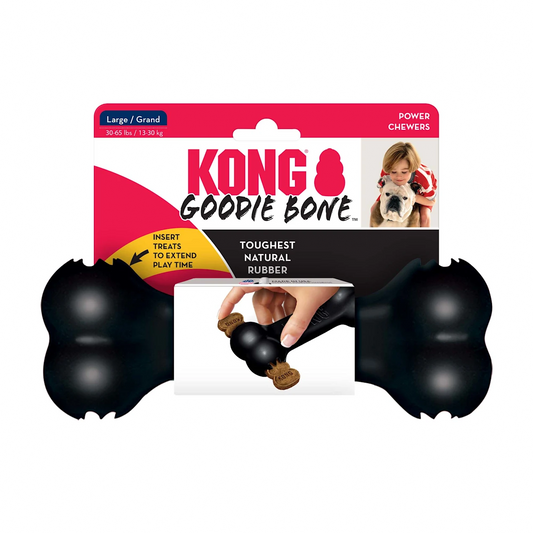 Kong Extreme Goodie Bone Dog Toy, Large, Black