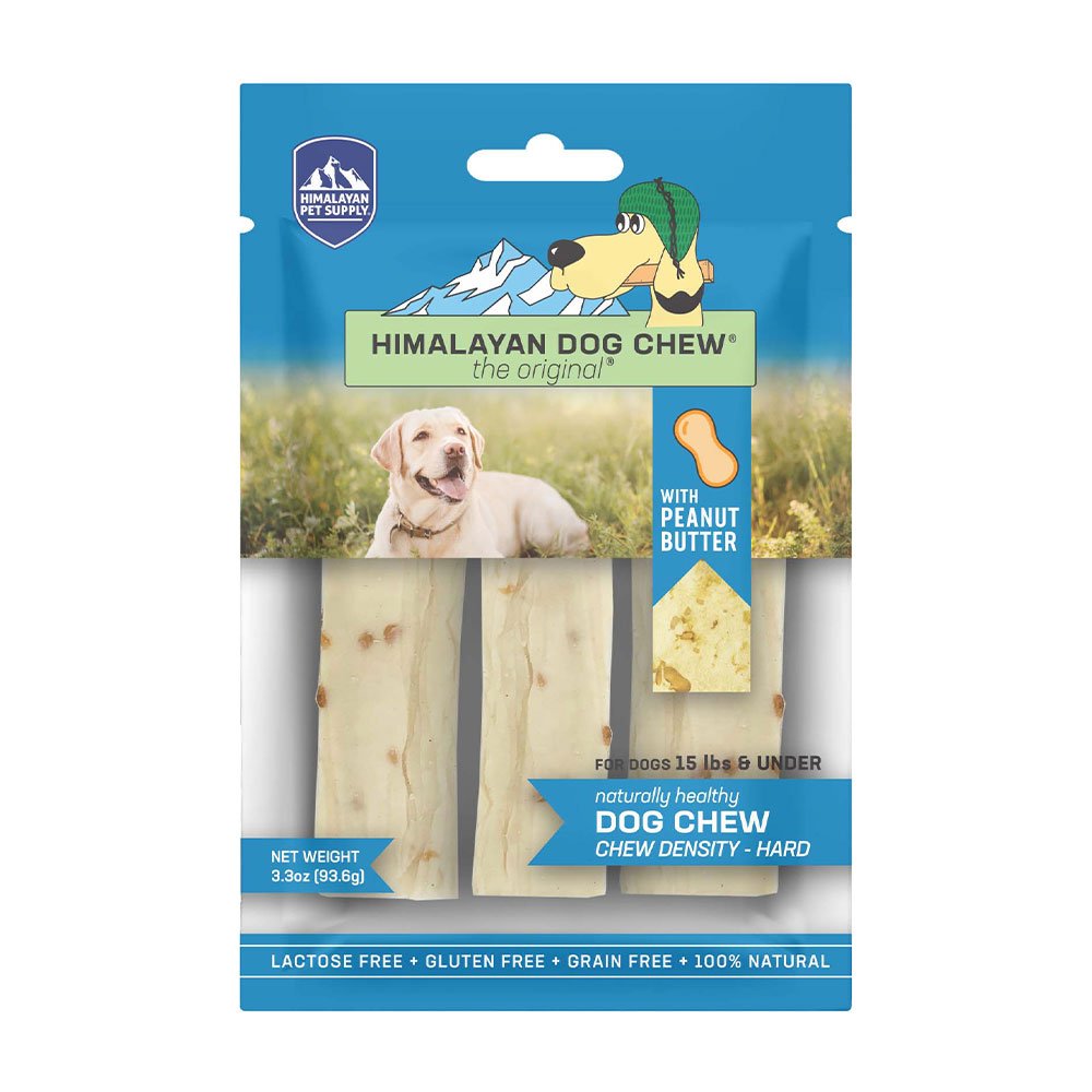 Himalayan Dog Chew Peanut Butter Flavored Original Dog Chew Small