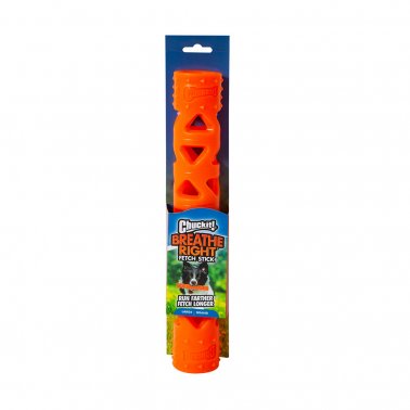 Chuckit! Breathe Right Fetch Stick Dog Toy Large Orange